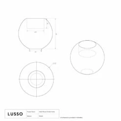 Seletti Arabescato Marble Round Candle Holder -LUSSO STONE Sales seletti arabescato marble round candle holder p5297 46414 image