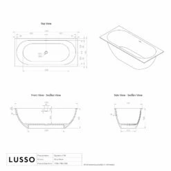 Signature Freestanding Stone Bath 1700mm -LUSSO STONE Sales signature freestanding stone bath 1700mm p2873 34960 zoom