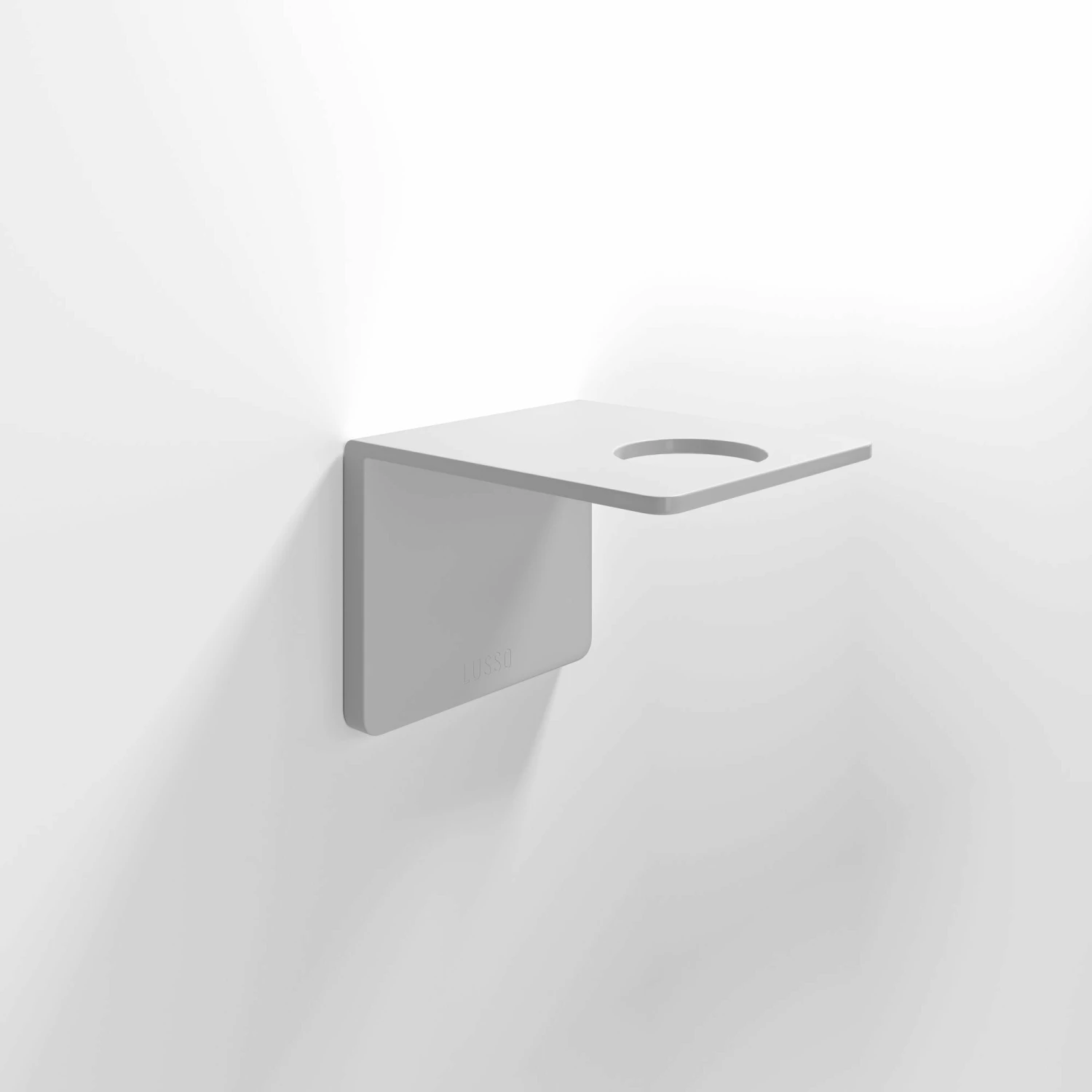 Soap Dispenser Wall Bracket Matte White 5 Soap Dispenser Wall Bracket Matte White - Image 3