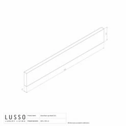 Stone Resin Upstand Splashback Matte 330mm -LUSSO STONE Sales stone resin upstand splashback matte 330mm p642 25984 image