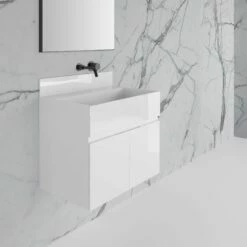 Stone Resin Upstand Splashback Polished 1400mm