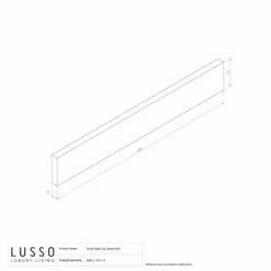 Stone Resin Upstand Splashback Polished 660mm -LUSSO STONE Sales stone resin upstand splashback polished 660mm p2582 25995 image