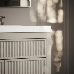 Tiffany Velvet Beige Wood Grain Vanity Unit 800mm -LUSSO STONE Sales tiffany velvet beige wood grain vanity unit 800mm p6607 43828 zoom