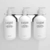 Triple Soap Dispenser Wall Bracket Chrome -LUSSO STONE Sales triple soap dispenser wall bracket chrome p4011 21944 zoom