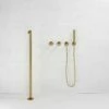 Urban Brushed Gold Floorstanding Bath Shower Mixer Tap -LUSSO STONE Sales urban brushed gold floorstanding bath shower mixer tap p6151 37866 zoom