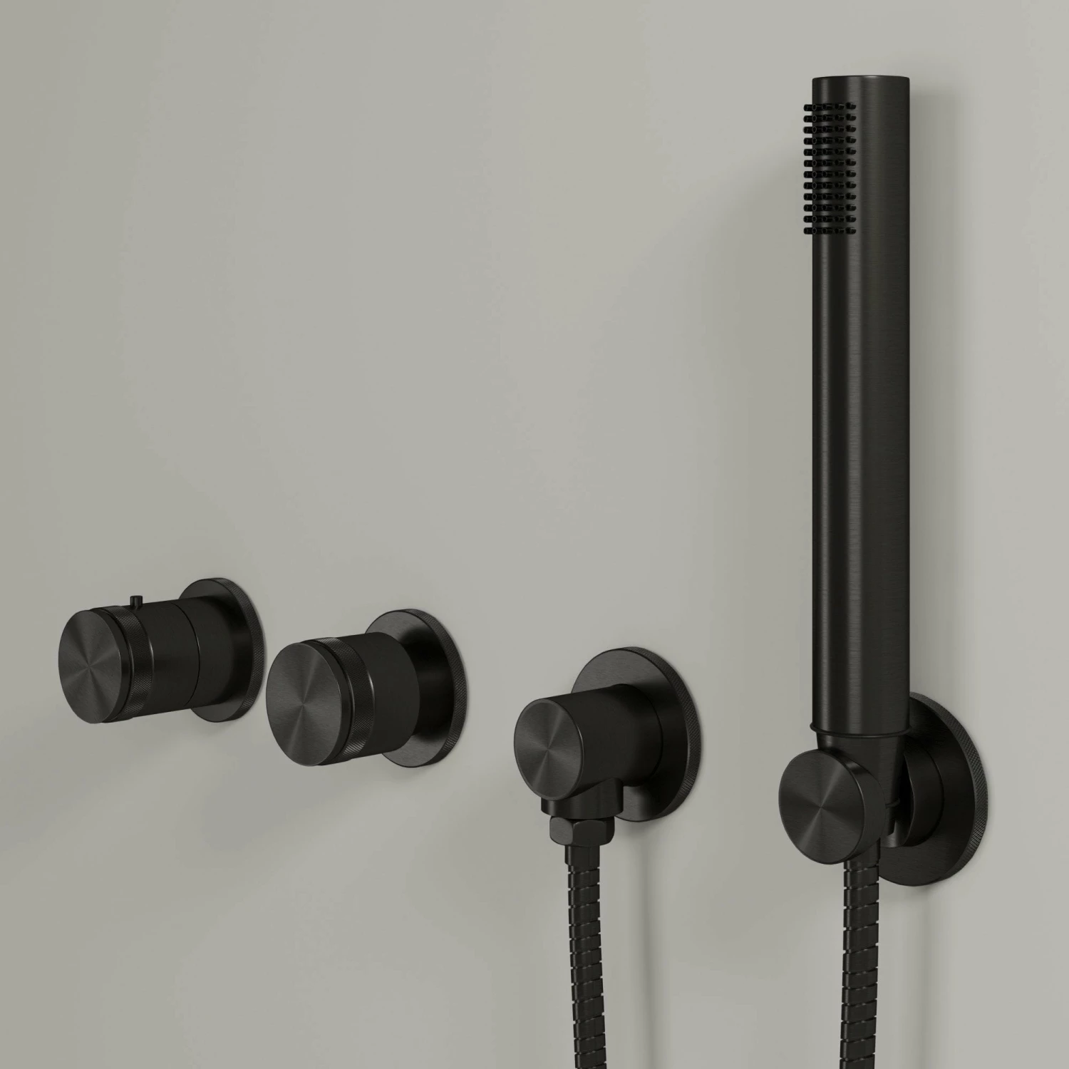 Urban Gunmetal Thermostatic Shower With Handheld Shower 5 Urban Gunmetal Thermostatic Shower With Handheld Shower - Image 3
