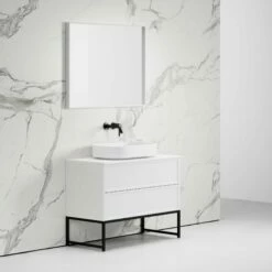 Vanita Freestanding Bathroom Vanity Matte White 1000mm 11 Vanita Freestanding Bathroom Vanity Matte White 1000mm -LUSSO STONE Sales vanita freestanding bathroom vanity matte white 1000mm p2318 13092 zoom