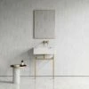 Vernante Vanity Unit With Carrara Marble Basin 600mm 2 Vernante Vanity Unit With Carrara Marble Basin 600mm -LUSSO STONE Sales vernante vanity unit with carrara marble basin 600mm p5719 35159 zoom