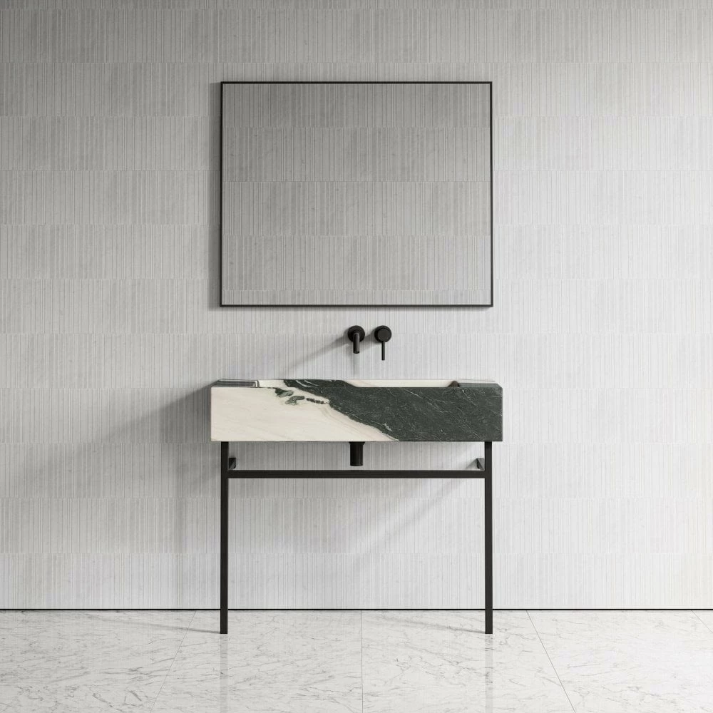 Vernante Vanity Unit With Panda Marble Basin 1000mm 3 Vernante Vanity Unit With Panda Marble Basin 1000mm