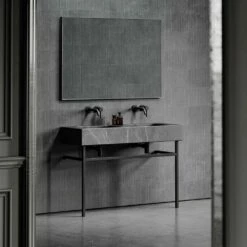 Vernante Vanity Unit With Pietra Grey Marble Basin 1200mm -LUSSO STONE Sales vernante vanity unit with pietra grey marble basin 1200mm p5040 27687 image