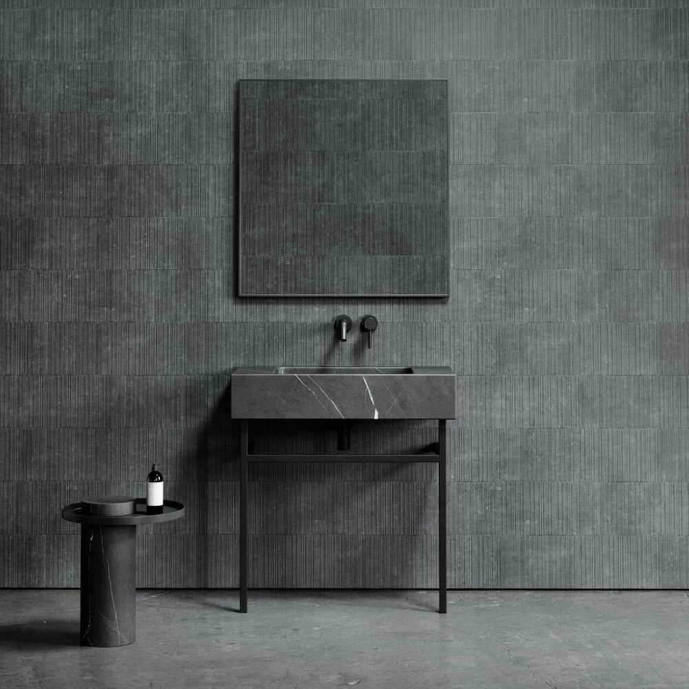 Vernante Vanity Unit With Pietra Grey Marble Basin 800mm 3 Vernante Vanity Unit With Pietra Grey Marble Basin 800mm