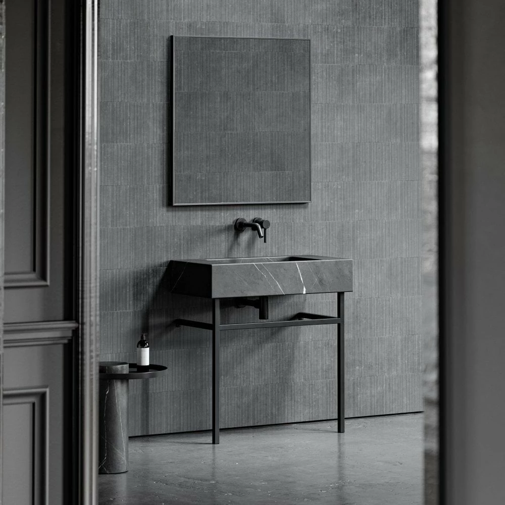 Vernante Vanity Unit With Pietra Grey Marble Basin 800mm 5 Vernante Vanity Unit With Pietra Grey Marble Basin 800mm - Image 3