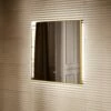 Vision Brushed Gold Mirror With Natural White LED Light And Demister 800mm 2 Vision Brushed Gold Mirror With Natural White LED Light And Demister 800mm -LUSSO STONE Sales vision brushed gold mirror with natural white led light and demister 800mm p6489 40636 zoom