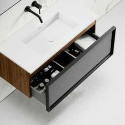 Vita Vanity Unit With Stone Basin (Anthracite 1000mm) 8 Vita Vanity Unit With Stone Basin (Anthracite 1000mm) -LUSSO STONE Sales vita vanity unit with stone basin anthracite 1000mm p2310 16178 zoom