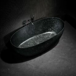 Vivere Freestanding Forged Carbon Fibre Bath 1700mm -LUSSO STONE Sales vivere freestanding forged carbon fibre bath 1700mm p6033 38333 zoom