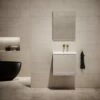 Volini Vanity Unit With Stone Basin (Matte Cappuccino 600mm) -LUSSO STONE Sales volini vanity unit with stone basin matte cappuccino 600mm p1834 40050 zoom