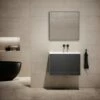 Volini Vanity Unit With Stone Basin (Polished Anthracite 800mm) -LUSSO STONE Sales volini vanity unit with stone basin polished anthracite 800mm p3481 40027 zoom