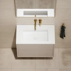 Volini Vanity Unit With Stone Basin (Polished Cappuccino 800mm) 11 Volini Vanity Unit With Stone Basin (Polished Cappuccino 800mm) -LUSSO STONE Sales volini vanity unit with stone basin polished cappuccino 800mm p3482 40037 zoom
