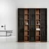 Zotto 5-Piece American Walnut Bathroom Storage Cabinet -LUSSO STONE Sales zotto 5 piece american walnut bathroom storage cabinet p3511 17119 zoom