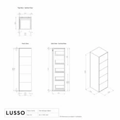 Zotto American Walnut And Black Anthracite Bathroom Storage Cabinet 1200mm -LUSSO STONE Sales zotto american walnut and black anthracite bathroom storage cabinet 1200mm p2296 36160 zoom