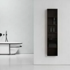 Zotto American Walnut Bathroom Storage Cabinet 1600mm